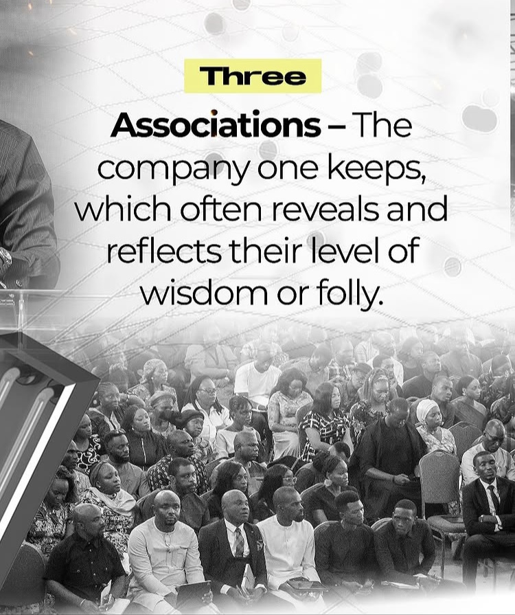 The 3rd Biblical parameter for categorising the 
              wise and the foolish