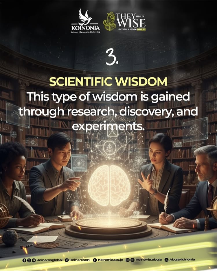The 3rd kind of Wisdom according to 
                scripture