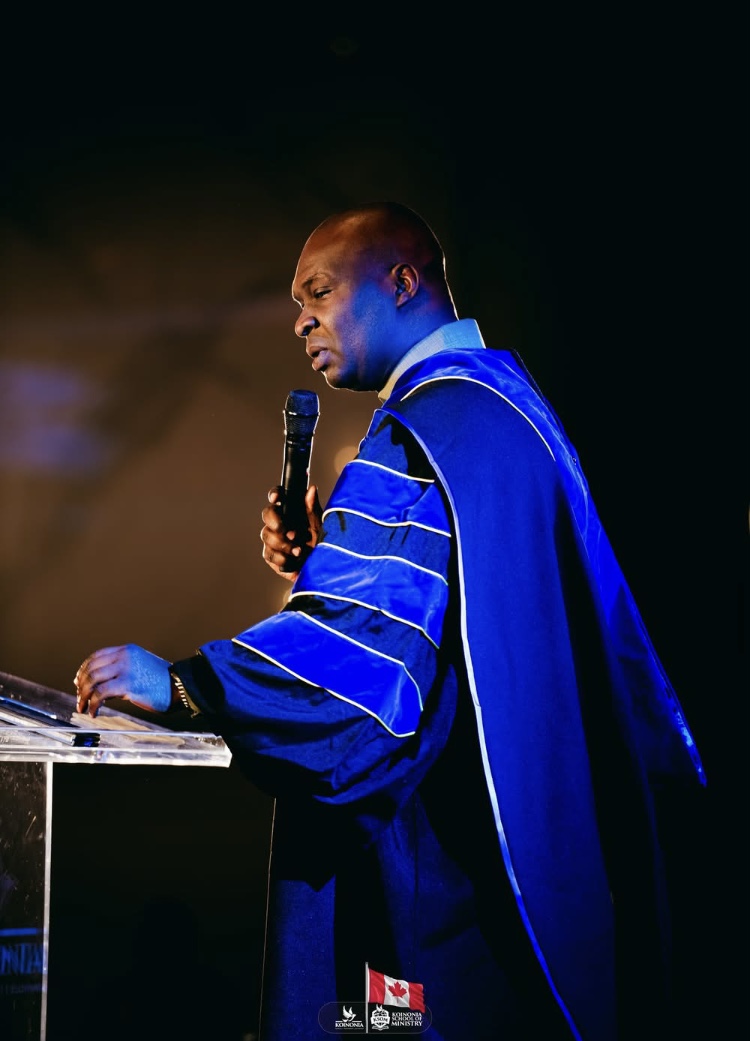 Apostle Joshua on stage