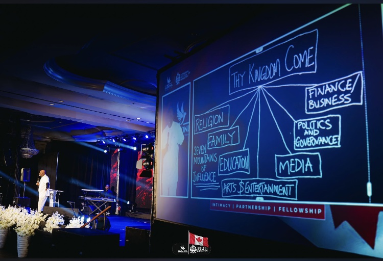 Apostle Joshua lecturing